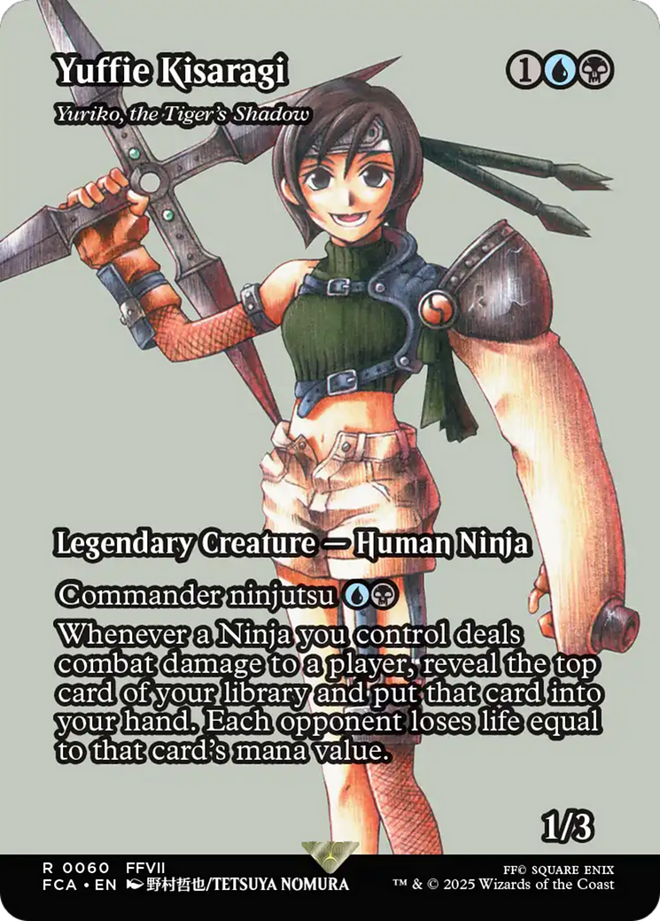 {R} Yuffie Kisaragi - Yuriko, the Tiger's Shadow (Showcase) [FINAL FANTASY : Through the Ages][FCA 060]