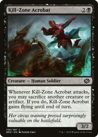 {C} Kill-Zone Acrobat [The Brothers' War][BRO 106]