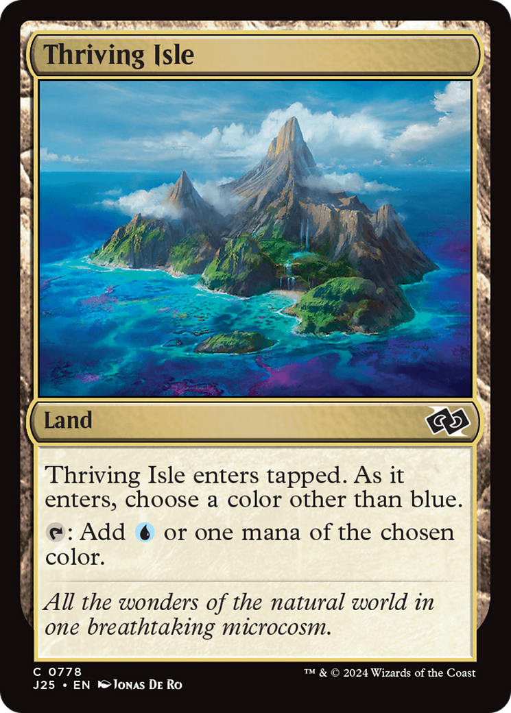 {C} Thriving Isle [Foundations Jumpstart][J25 778]
