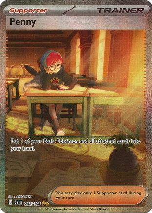 [PKM] Penny - 252/198 252 - SV01 Scarlet & Violet Base Set Holofoil