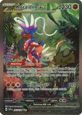 [PKM] Koraidon ex - 247/198 247 - SV01 Scarlet & Violet Base Set Holofoil