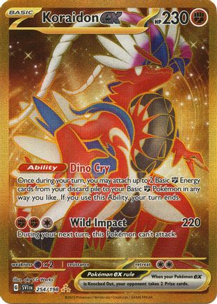 [PKM] Koraidon ex - 254/198 254 - SV01 Scarlet & Violet Base Set Holofoil