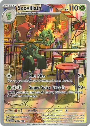 [PKM] Scovillain - 202/198 202 - SV01 Scarlet & Violet Base Set Holofoil