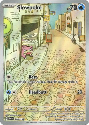 [PKM] Slowpoke - 204/198 204 - SV01 Scarlet & Violet Base Set Holofoil