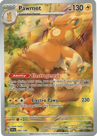 [PKM] Pawmot (209/198) [Scarlet & Violet: Base Set]