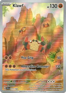 [PKM] Klawf - 217/198 217 - SV01 Scarlet & Violet Base Set Holofoil