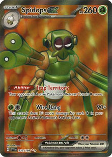 [PKM] Spidops ex - 223/198 223 - SV01 Scarlet & Violet Base Set Holofoil