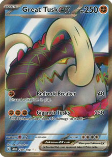[PKM] Great Tusk ex - 230/198 230 - SV01 Scarlet & Violet Base Set Holofoil