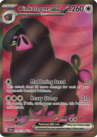 [PKM] Oinkologne ex - 234/198 234 - SV01 Scarlet & Violet Base Set Holofoil