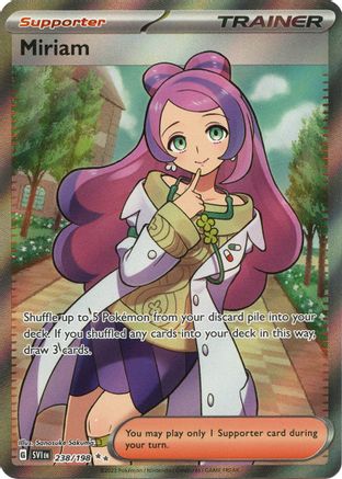 [PKM] Miriam - 238/198 238 - SV01 Scarlet & Violet Base Set Holofoil