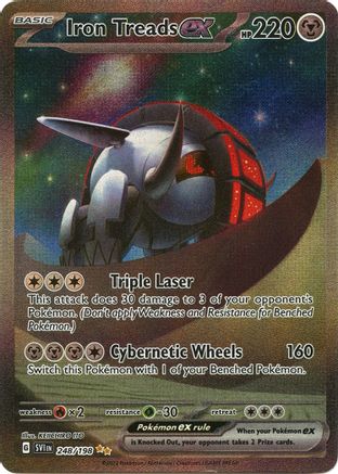 [PKM] Iron Treads ex - 248/198 248 - SV01 Scarlet & Violet Base Set Holofoil