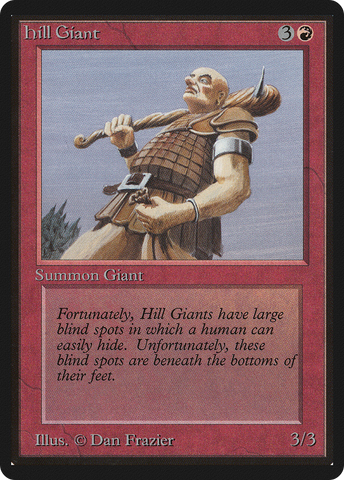 {C} Hill Giant [Beta Edition][LEB 158]