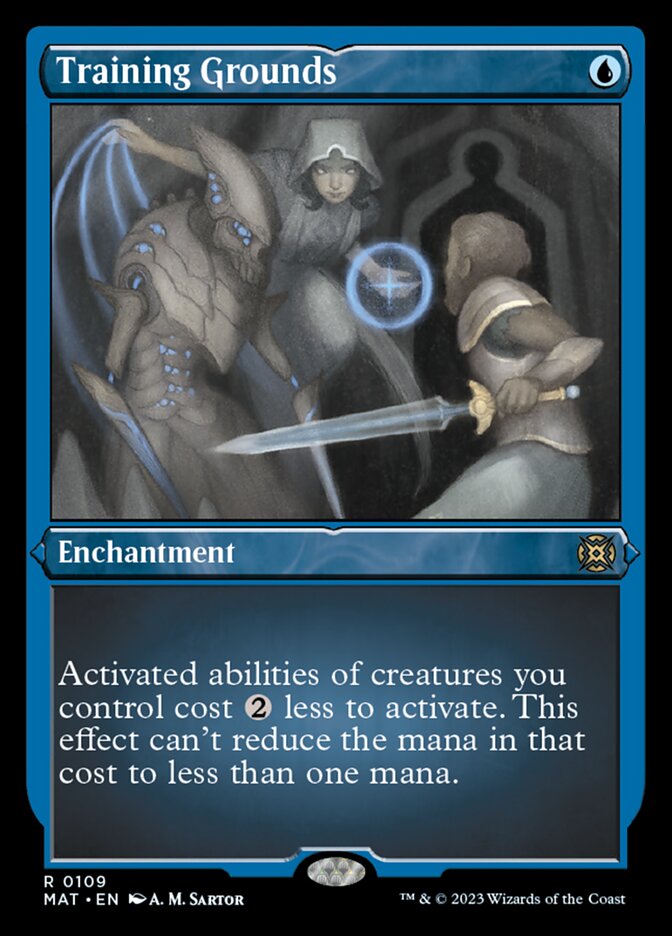 {R} Training Grounds (Foil Etched) [March of the Machine: The Aftermath][MAT 109]