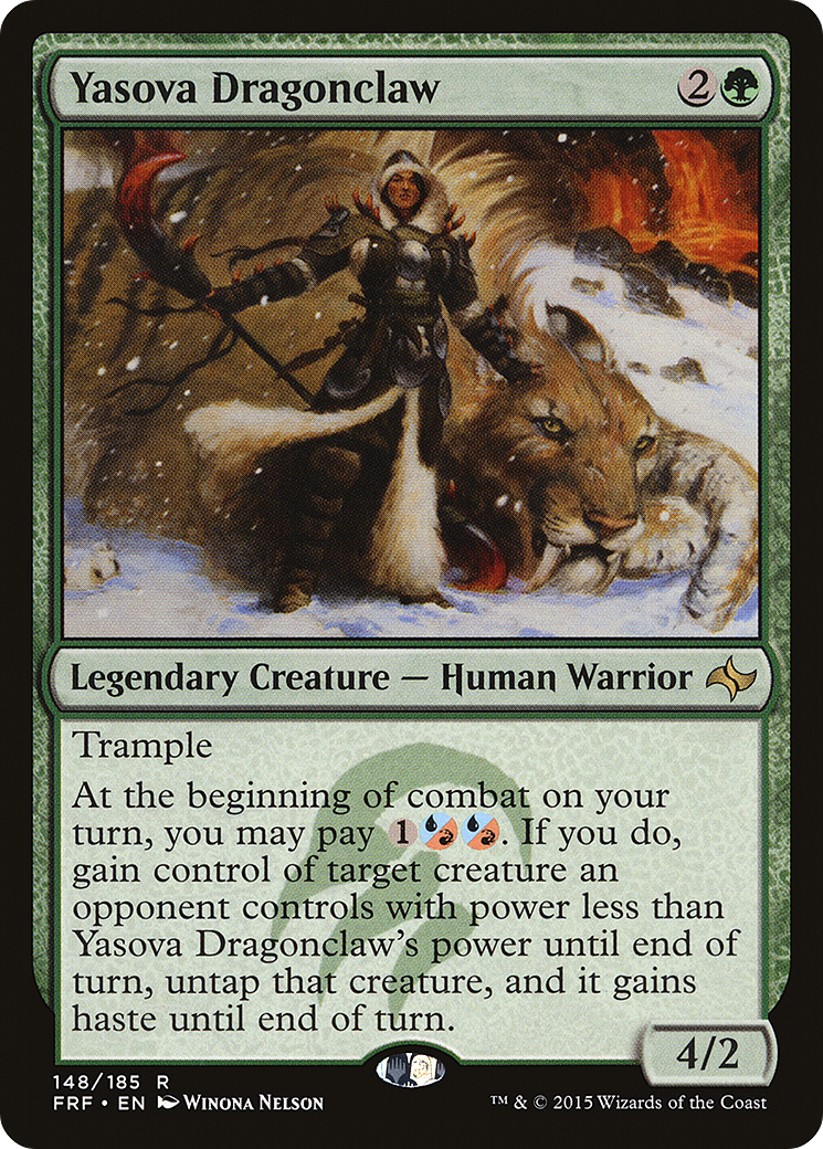 {R} Yasova Dragonclaw [Fate Reforged][FRF 148] - Misty Mountain Games