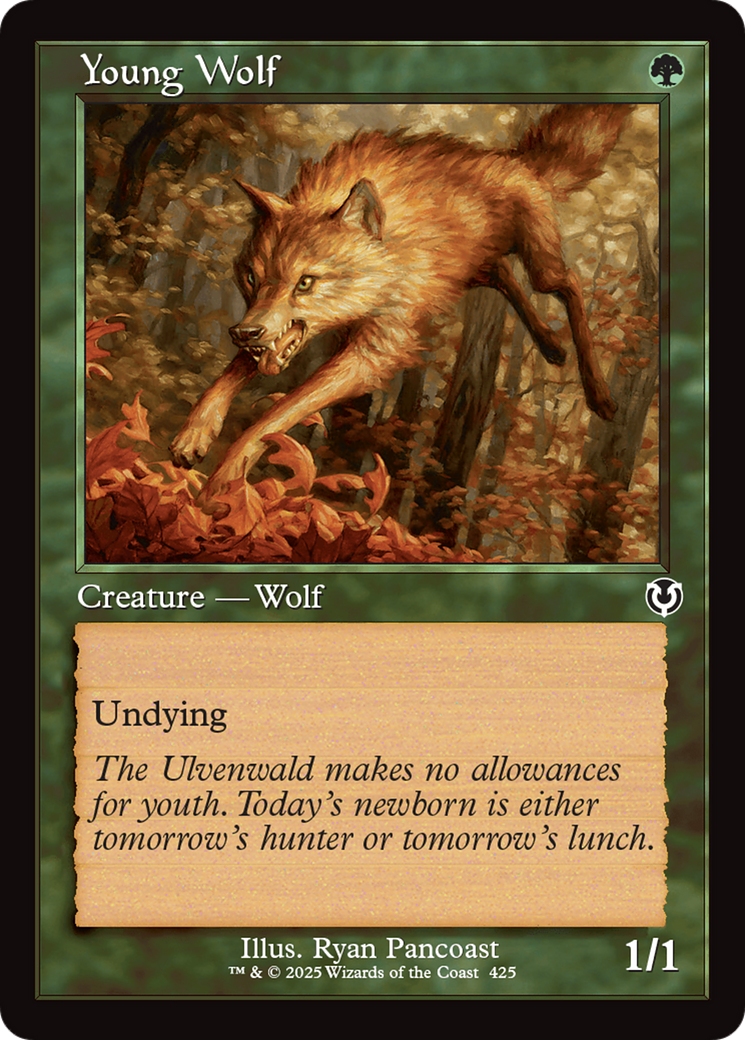 {C} Young Wolf (Retro Frame) [Innistrad Remastered][INR 425]