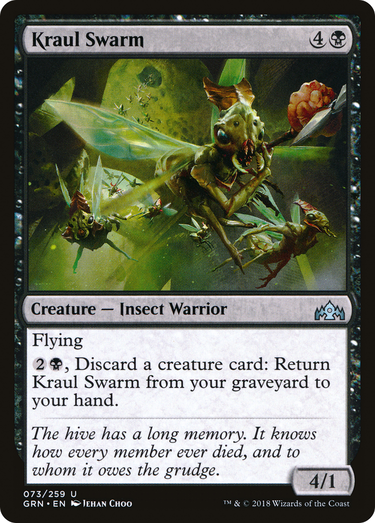 {C} Kraul Swarm [Guilds of Ravnica][GRN 073]