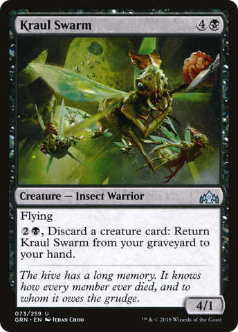{C} Kraul Swarm [Guilds of Ravnica][GRN 073]