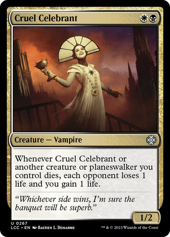 {C} Cruel Celebrant [The Lost Caverns of Ixalan Commander][LCC 267]