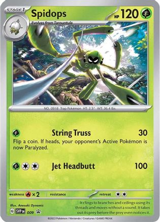 [PKM] Spidops (009) [Scarlet & Violet: Black Star Promos]