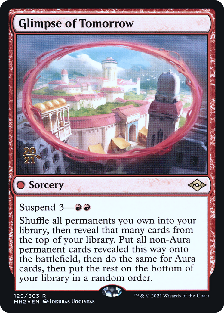 {R} Glimpse of Tomorrow [Modern Horizons 2 Prerelease Promos][PR MH2 129]