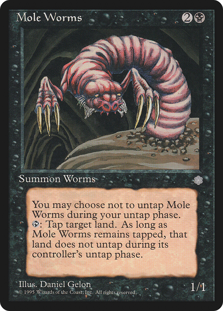 {C} Mole Worms [Ice Age][ICE 152]
