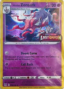 [PKM-R] Hisuian Zoroark (076/196) (Lost Origin Stamp) [Sword & Shield: Lost Origin]