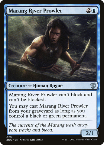 {C} Marang River Prowler [Zendikar Rising Commander][ZNC 029]
