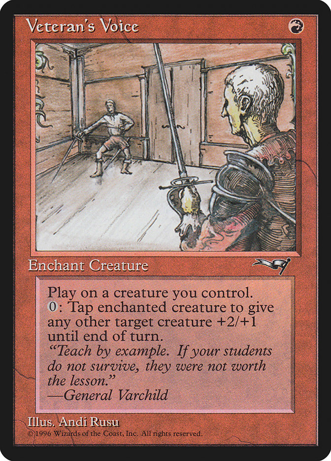 {C} Veteran's Voice (Double Doors) [Alliances][ALL 84B]