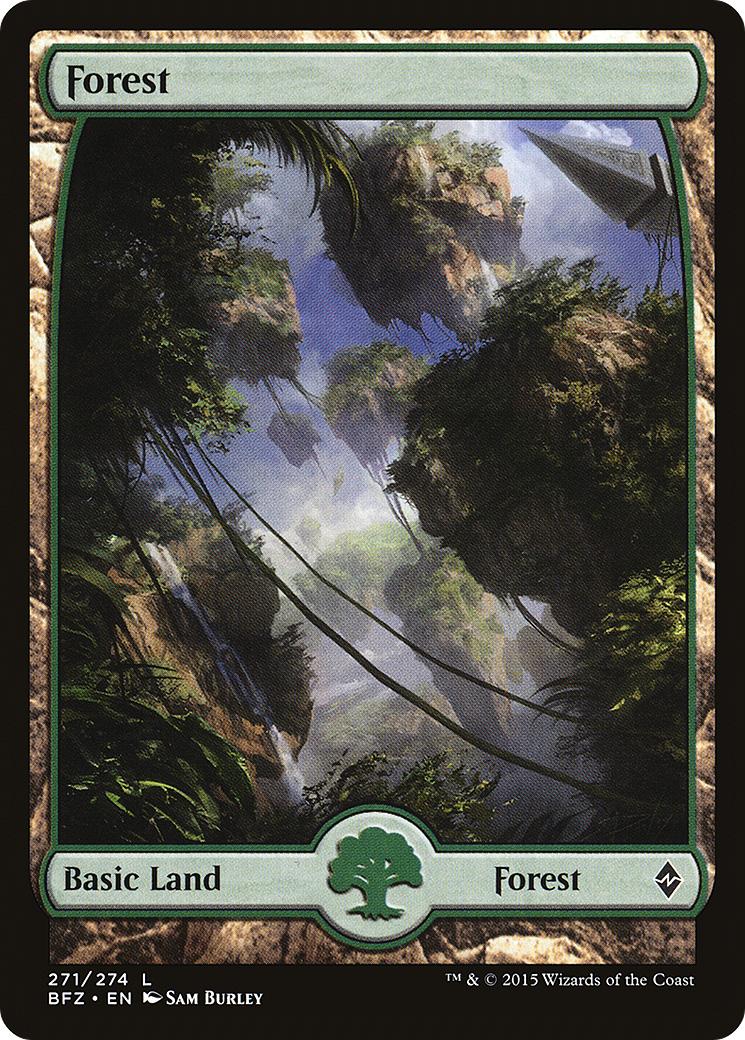 {B}[BFZ 271] Forest (271) [Battle for Zendikar]
