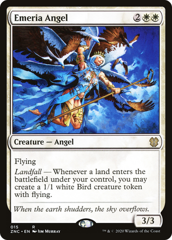 {R} Emeria Angel [Zendikar Rising Commander][ZNC 015]