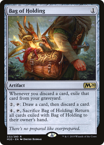 {R} Bag of Holding [Core Set 2020][M20 222]