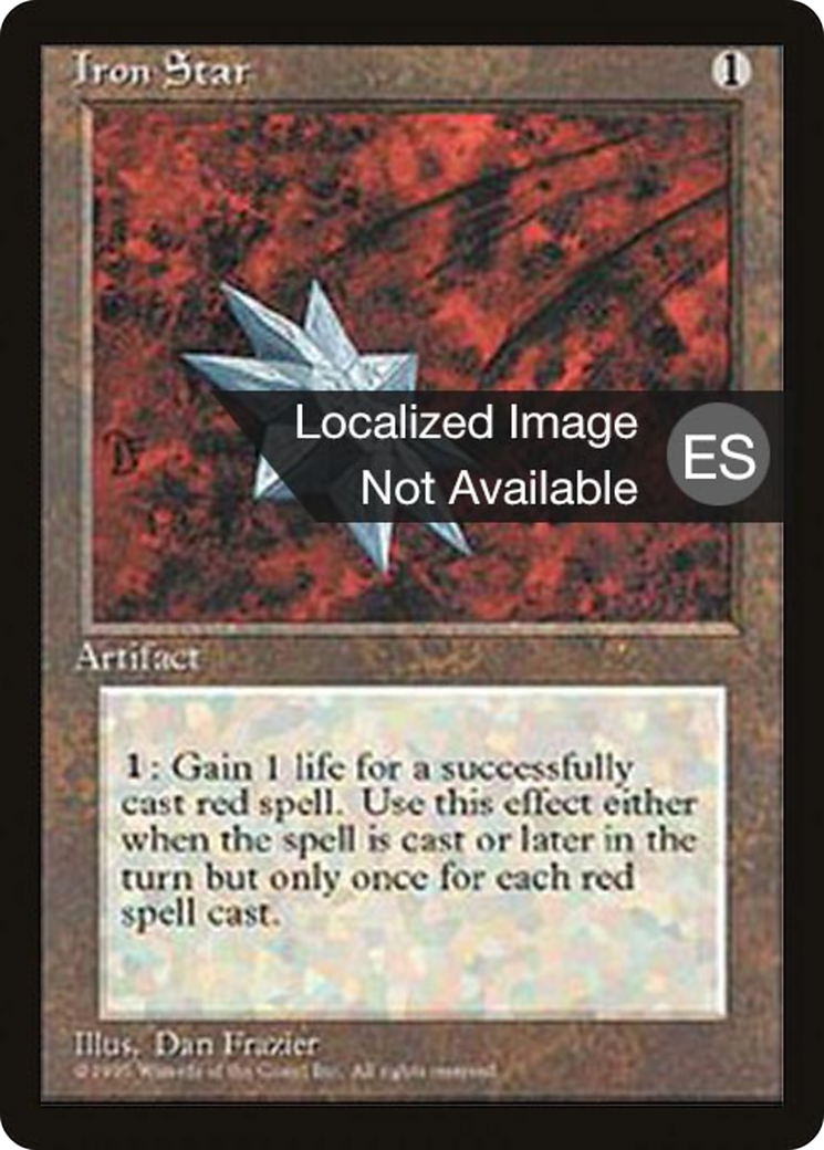 {F} Iron Star [Fourth Edition (Foreign Black Border)][FBB 4ED 326]