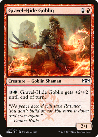 {C} Gravel-Hide Goblin [Ravnica Allegiance][RNA 105]
