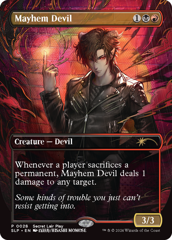 {R} Mayhem Devil [Pro Tour Promos][SLP 028]