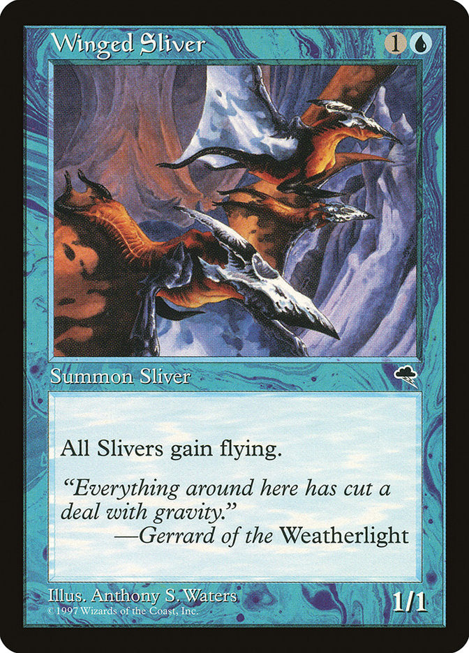 {C} Winged Sliver [Tempest][TMP 106]