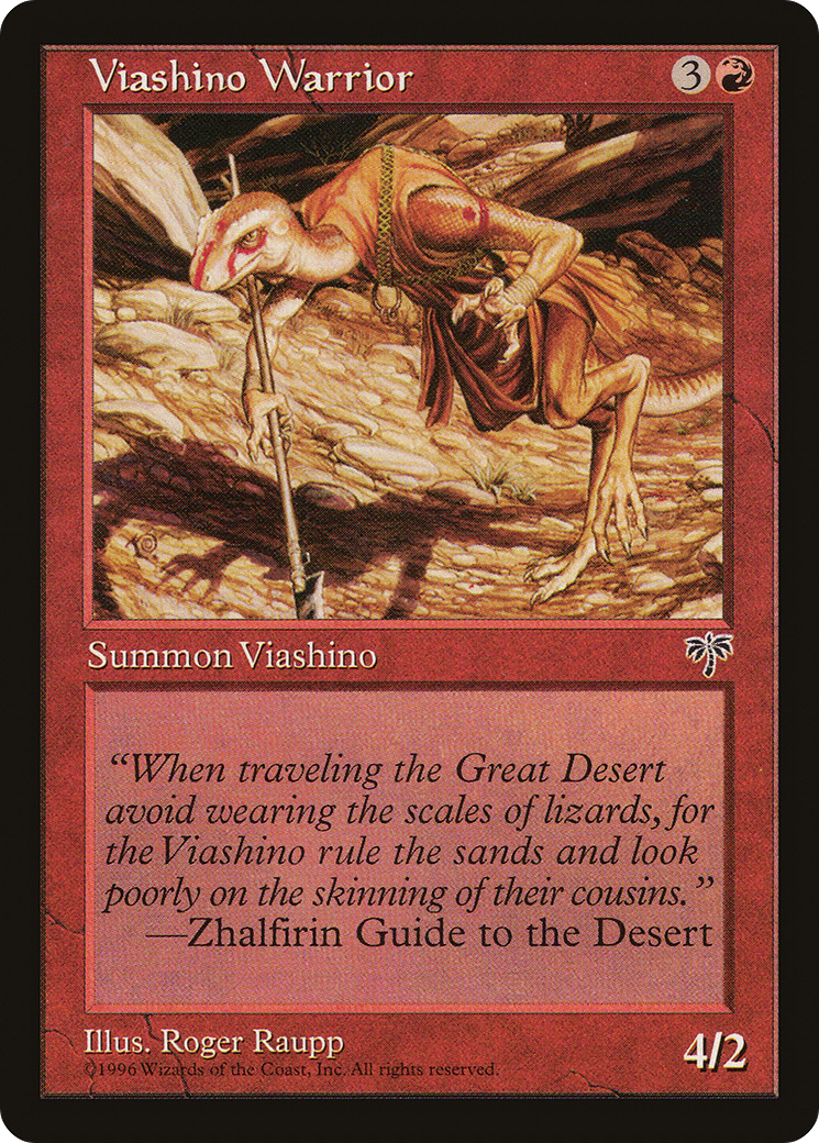 {C} Viashino Warrior [Mirage][MIR 200]
