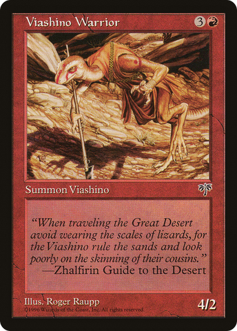 {C} Viashino Warrior [Mirage][MIR 200]