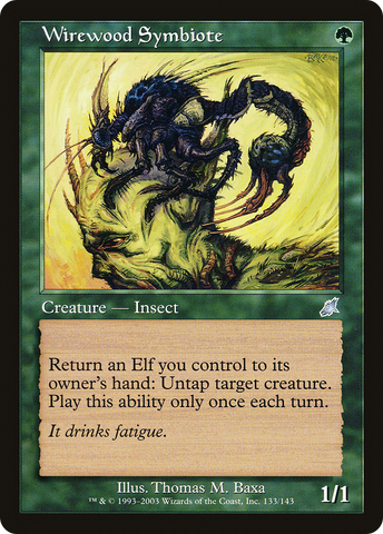{C} Wirewood Symbiote [Scourge][SCG 133]