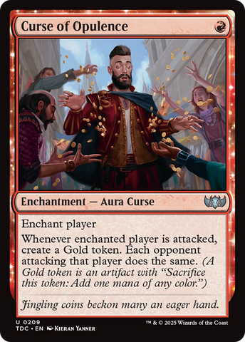 {C} Curse of Opulence [Tarkir: Dragonstorm Commander][TDC 209]
