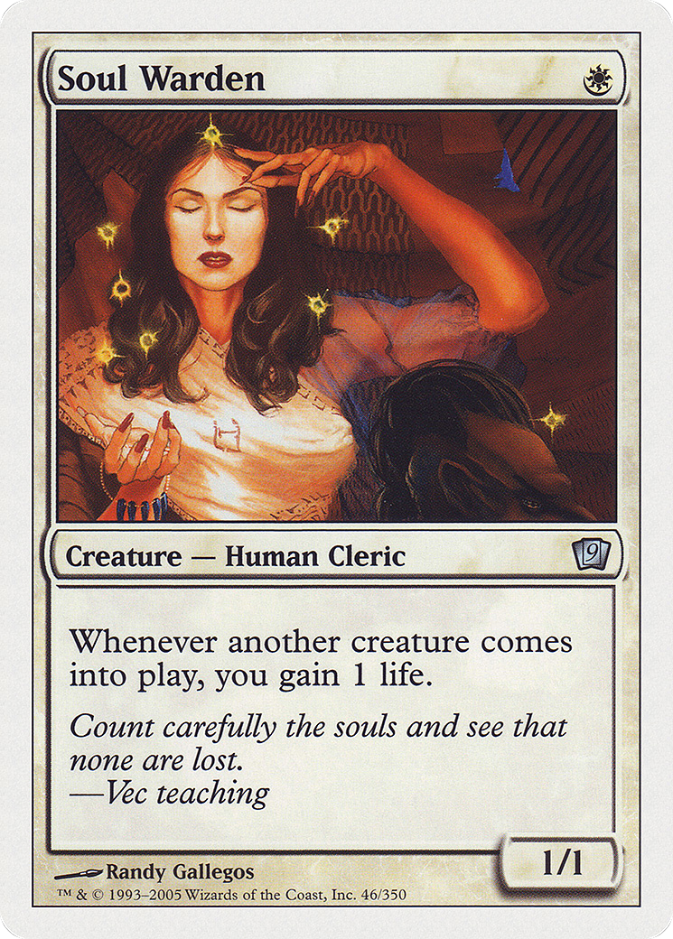{C} Soul Warden [Ninth Edition][9ED 046]