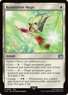 {@C} Restoration Magic [FINAL FANTASY][FIN 030]