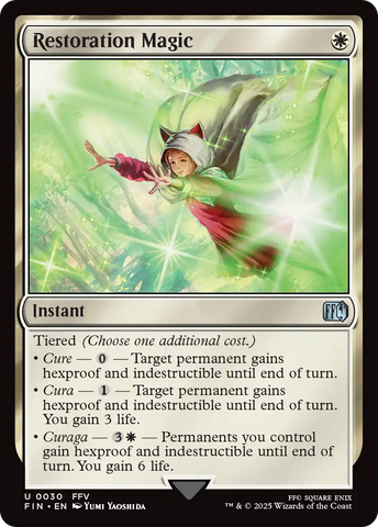 {@C} Restoration Magic [FINAL FANTASY][FIN 030]