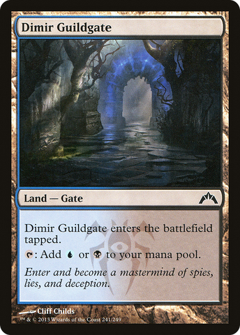 {C} Dimir Guildgate [Gatecrash][GTC 241]