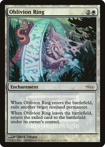 {R} Oblivion Ring [Friday Night Magic 2009][PA F09 011]