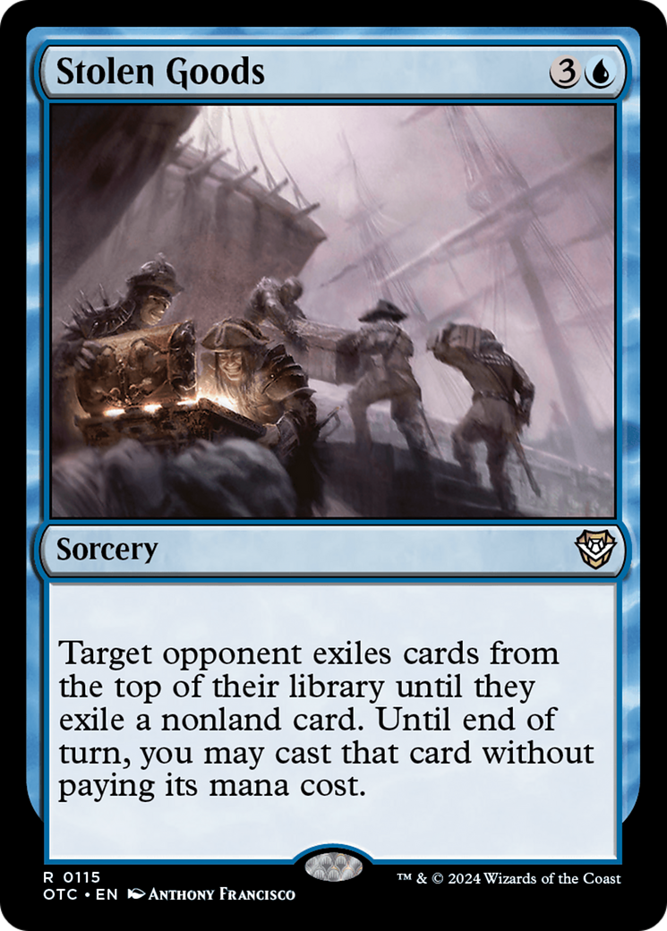 {R} Stolen Goods [Outlaws of Thunder Junction Commander][OTC 115]