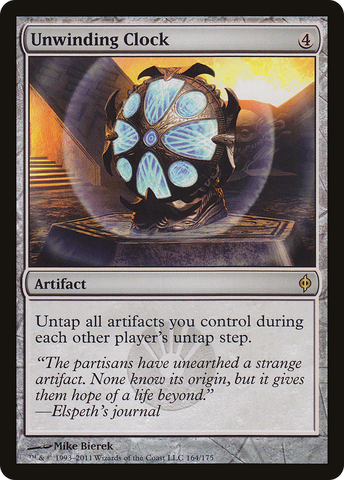 {R} Unwinding Clock [New Phyrexia][NPH 164]
