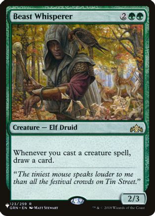 {R} Beast Whisperer [Secret Lair: From Cute to Brute][SLD 1099]