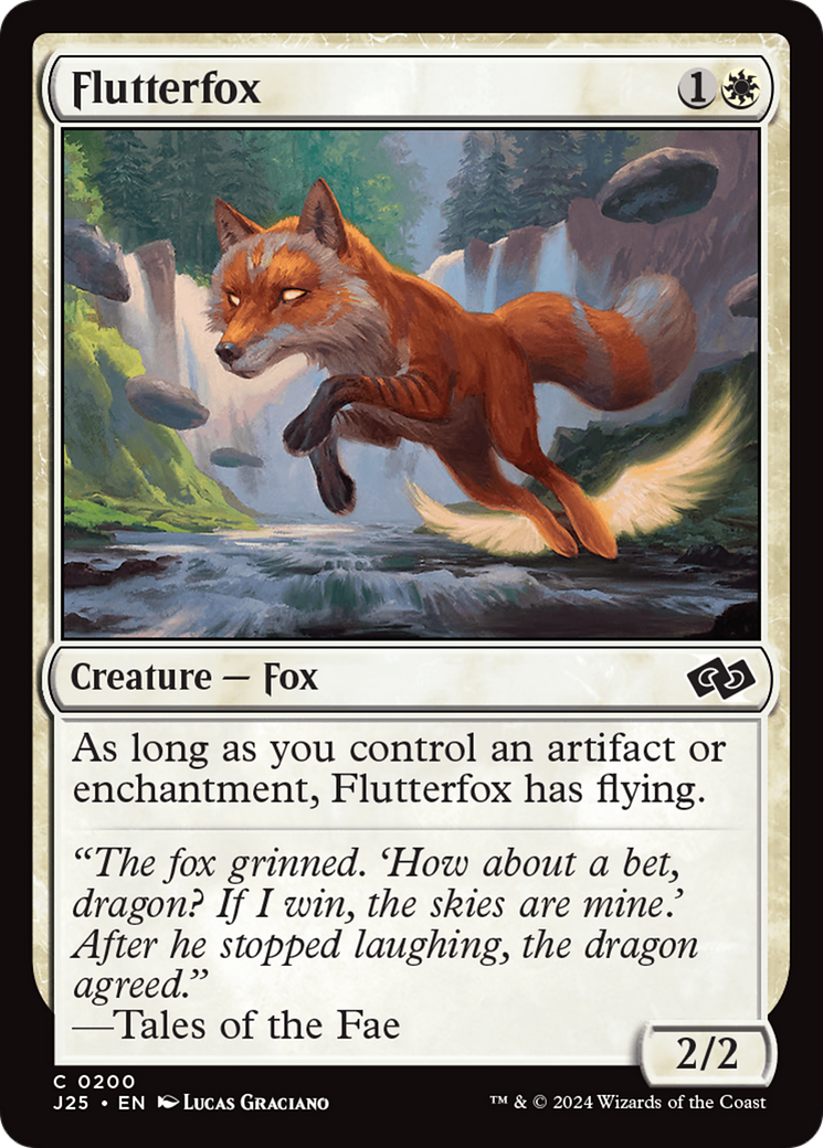 {C} Flutterfox [Foundations Jumpstart][J25 200]