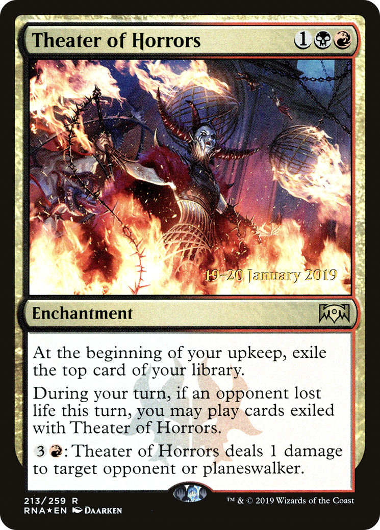 {R} Theater of Horrors [Ravnica Allegiance Prerelease Promos][PR RNA 213]