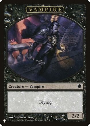 {T} Vampire // Zombie Double-Sided Token [Secret Lair: From Cute to Brute Tokens][TSLD 000]